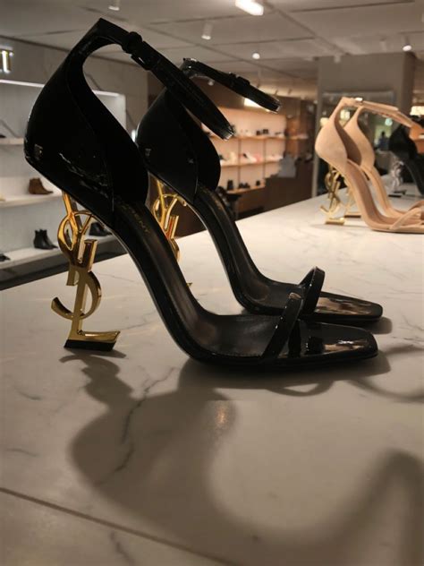 ysl red bottom heels